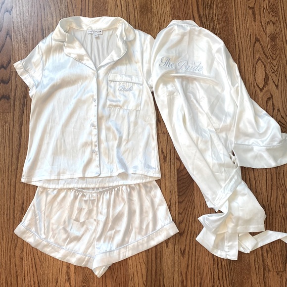 Other - Bridal Silky Pajama Set for Wedding Day